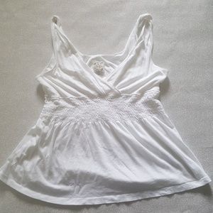 Ric Rac white top size L